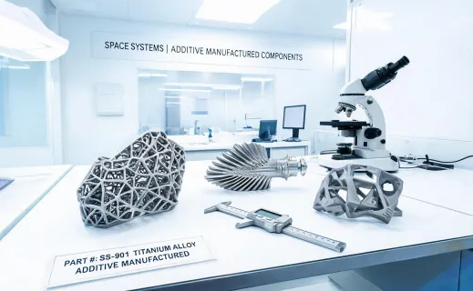 Space Systems additive manufacturing application